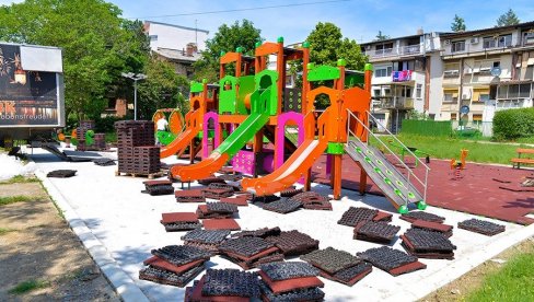 NOVI PARKIĆ U KOTEŽU: Mališani će dobiti novo mesto za igru u bloku Anke Matić NOVI PARKIĆ U KOTEŽU: Mališani će dobiti novo mesto za igru u bloku Anke Matić