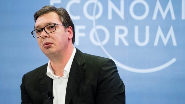 ВУЧИЋ ДАНАС И СУТРА У ДАВОСУ: Председник Србије на састанку Светског економског форума ВУЧИЋ ДАНАС И СУТРА У ДАВОСУ: Председник Србије на састанку Светског економског форума