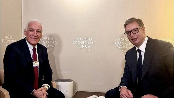 ВАЖАН САСТАНАК: Вучић разговарао са председником Јерменије ВАЖАН САСТАНАК: Вучић разговарао са председником Јерменије