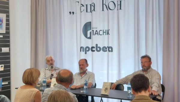 ФАЈРОНТ ЈЕ НАЈРУЖНИЈА РЕЧ: Представљена књига изабраних прича Ђавоље јаје Небојше Јеврића ФАЈРОНТ ЈЕ НАЈРУЖНИЈА РЕЧ: Представљена књига изабраних прича Ђавоље јаје Небојше Јеврића