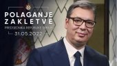ХВАЛА НА ОГРОМНОЈ ПОДРШЦИ И ПОВЕРЕЊУ: Вучић се огласио пре полагања заклетве ХВАЛА НА ОГРОМНОЈ ПОДРШЦИ И ПОВЕРЕЊУ: Вучић се огласио пре полагања заклетве