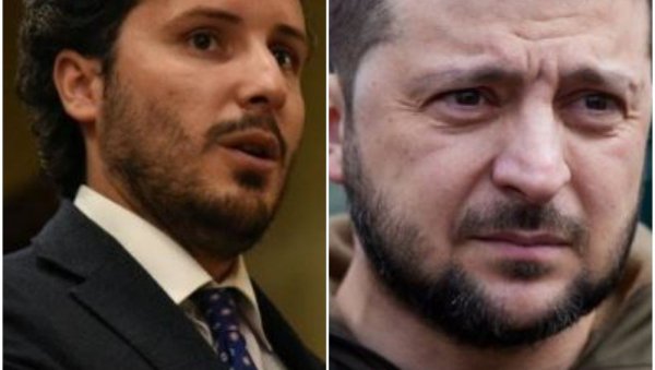 ДРИТАН ЗАБРИНУТ ЗА ЗЕЛЕНСКОГ: Упутио му и саучешће, а онда послао поруку у име црногорског народа ДРИТАН ЗАБРИНУТ ЗА ЗЕЛЕНСКОГ: Упутио му и саучешће, а онда послао поруку у име црногорског народа