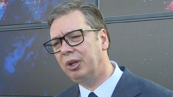 ВУЧИЋ СЕ ОБРАТИО ИЗ БРАТИСЛАВЕ: Једини смо који су се разликовали од других ВУЧИЋ СЕ ОБРАТИО ИЗ БРАТИСЛАВЕ: Једини смо који су се разликовали од других
