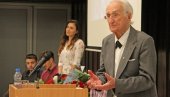 TRENIRAO KIĆU, A SAD PIŠE KNJIGE: Prof. dr Aleksandar Kerković, košarkaški trener, proslavio 100. rođendan, ali mu ne manjka energije