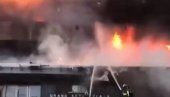 EKSPLOZIJA U MOSKVI: Požar urušio stambenu zgradu, ima stradalih (VIDEO)