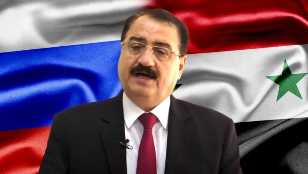 ЖЕЛЕ ДА УКРАЈИНА БУДЕ БОДЕЖ КОЈИ ПРОБИЈА ЛЕЂА РУСИЈИ: Сиријски дипломата објаснио зашто је Дамаск први подржао специјалну операцију ЖЕЛЕ ДА УКРАЈИНА БУДЕ БОДЕЖ КОЈИ ПРОБИЈА ЛЕЂА РУСИЈИ: Сиријски дипломата објаснио зашто је Дамаск први подржао специјалну операцију