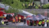 IZLETEO VOZ SA ŠINA: Četiri osobe poginule,30 povređenih u udesu u Nemačkoj (VIDEO) IZLETEO VOZ SA ŠINA: Četiri osobe poginule,30 povređenih u udesu u Nemačkoj (VIDEO)
