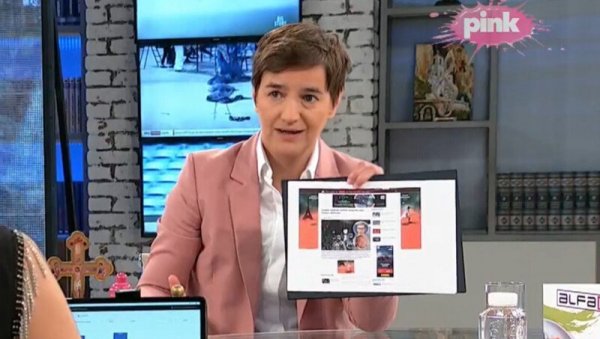 НАЈБРУТАЛНИЈА ЛАЖ КОЈУ САМ ДО САДА ВИДЕЛА: Ана Брнабић о неистинама Нове С да не помињу Вучићеву породицу НАЈБРУТАЛНИЈА ЛАЖ КОЈУ САМ ДО САДА ВИДЕЛА: Ана Брнабић о неистинама Нове С да не помињу Вучићеву породицу