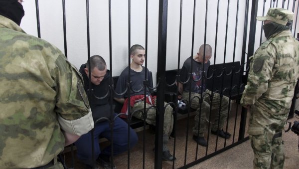 РУСИ ЋЕ ПОКАЗАТИ МИЛОСТ ПРЕМА СТРАНЦИМА ОСУЂЕНИМ НА СМРТ? Огласио се Пушилин о судбини Британаца и Мароканца РУСИ ЋЕ ПОКАЗАТИ МИЛОСТ ПРЕМА СТРАНЦИМА ОСУЂЕНИМ НА СМРТ? Огласио се Пушилин о судбини Британаца и Мароканца