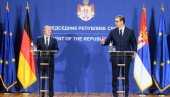 ВУЧИЋ И ШОЛЦ СЕ ОБРАТИЛИ НАКОН САСТАНКА: Разговор о тешким темама - од Косова и санкција Русији до чланства у ЕУ (ВИДЕО) ВУЧИЋ И ШОЛЦ СЕ ОБРАТИЛИ НАКОН САСТАНКА: Разговор о тешким темама - од Косова и санкција Русији до чланства у ЕУ (ВИДЕО)
