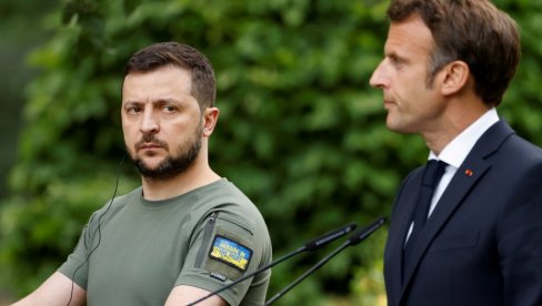 ZELENSKI: Ukrajini nije potrebna francuska vojska