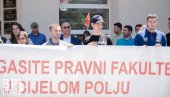 NEMA UPISA PRAVNIKA U BIJELOM POLJU: Vlada presudila u sporu studenata i UCG NEMA UPISA PRAVNIKA U BIJELOM POLJU: Vlada presudila u sporu studenata i UCG