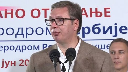 VUČIĆ U RASINSKOM OKRUGU: Mi smo na evropskom putu, ali se pre svega uzdam u naše snage (FOTO/VIDEO) VUČIĆ U RASINSKOM OKRUGU: Mi smo na evropskom putu, ali se pre svega uzdam u naše snage (FOTO/VIDEO)
