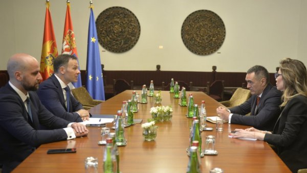 МАЛИ СА МИНИСТРОМ ФИНАНСИЈА ЦРНЕ ГОРЕ: Разговор о економској сарадњи две земље МАЛИ СА МИНИСТРОМ ФИНАНСИЈА ЦРНЕ ГОРЕ: Разговор о економској сарадњи две земље