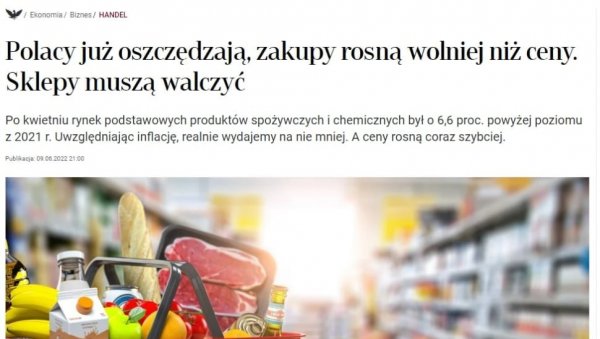ДРАСТИЧАН СКОК ЦЕНА У ПОЉСКОЈ: Грађани штеде на храни, инфлација уништава локалне продавце ДРАСТИЧАН СКОК ЦЕНА У ПОЉСКОЈ: Грађани штеде на храни, инфлација уништава локалне продавце
