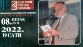 АУТОРСКО ВЕЧЕ МИЛЕТА ЛАЗАРЕВИЋА: Познати ћупријски песник гостује у Параћину АУТОРСКО ВЕЧЕ МИЛЕТА ЛАЗАРЕВИЋА: Познати ћупријски песник гостује у Параћину