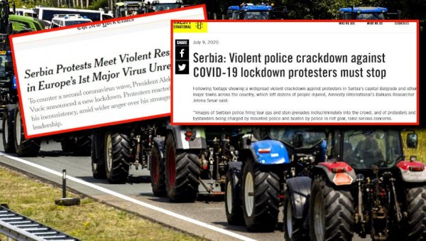 ЛИЦЕМЕРЈЕ ЗАПАДНИХ МЕДИЈА: Нема говора о бруталности док у Холандији полиција пуца на децу, а овако су писали о протесима у Србији ЛИЦЕМЕРЈЕ ЗАПАДНИХ МЕДИЈА: Нема говора о бруталности док у Холандији полиција пуца на децу, а овако су писали о протесима у Србији
