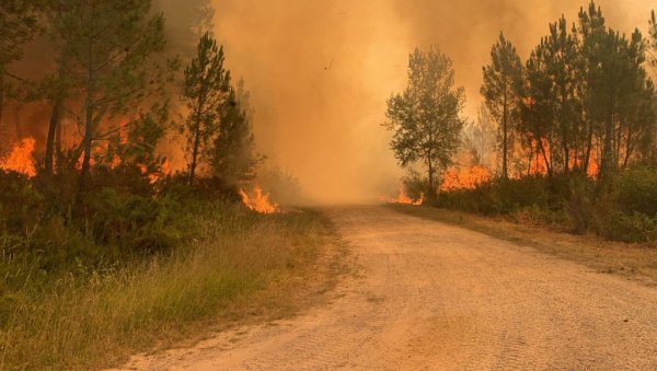 ГОРИ КАНАДА: Не престаје борба са шумским пожарима, Алберта прекривена димом ГОРИ КАНАДА: Не престаје борба са шумским пожарима, Алберта прекривена димом