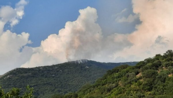 ШИРИ СЕ ПОЖАР У ХЕРЦЕГ НОВОМ: Гори на неприступачном терену где једино хеликоптери могу да гасе ватру ШИРИ СЕ ПОЖАР У ХЕРЦЕГ НОВОМ: Гори на неприступачном терену где једино хеликоптери могу да гасе ватру