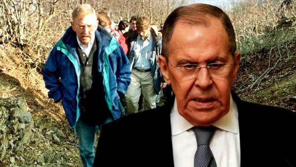 ЛАВРОВ НА ПРИМЕРУ РАЧКА РАЗБИЈА ЗАПАДНЕ ЛАЖИ: Тврдили су да је почињен геноцид, а убијени су милитанти бандитске ОВК ЛАВРОВ НА ПРИМЕРУ РАЧКА РАЗБИЈА ЗАПАДНЕ ЛАЖИ: Тврдили су да је почињен геноцид, а убијени су милитанти бандитске ОВК
