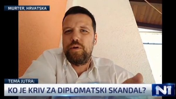 СКАНДАЛ НА Н1: Политиколог вређао Дару из Јасеновца, а српску владу назвао фашистичком (ВИДЕО) СКАНДАЛ НА Н1: Политиколог вређао Дару из Јасеновца, а српску владу назвао фашистичком (ВИДЕО)