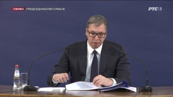 ВУЧИЋ О КОНСУЛТАЦИЈАМА О НОВОЈ ВЛАДИ: Разговори били коректни, СНС ме обавестио да већ има већину у Народној скупштини ВУЧИЋ О КОНСУЛТАЦИЈАМА О НОВОЈ ВЛАДИ: Разговори били коректни, СНС ме обавестио да већ има већину у Народној скупштини