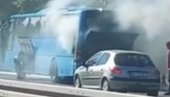 IZGOREO AUTOBUS, PREVOZIO TURISTE: Drama kod Tošinog bunara, na svu sreću u incidentu nije bilo povređenih