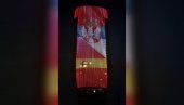 ПРЕЛЕПА СЦЕНА: Кула Београд у бојама српске и шпанске заставе - симбол пријатељства две земље (ВИДЕО)