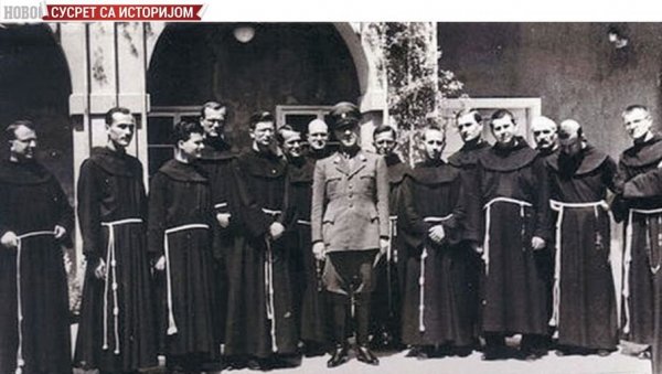 СУСРЕТ СА ИСТОРИЈОМ - ТИТО ОДЛИКОВАО БИСКУПА КОЈИ ЈЕ ПОКРШТАВАО СРБЕ: Хрватски достојници правдају своју цркву за учешће у злочинима СУСРЕТ СА ИСТОРИЈОМ - ТИТО ОДЛИКОВАО БИСКУПА КОЈИ ЈЕ ПОКРШТАВАО СРБЕ: Хрватски достојници правдају своју цркву за учешће у злочинима