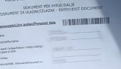 OVO SU DOKUMENTI ZA ULAZAK NA ADMINISTRATIVNOM PRELAZU MERDARE: Građanima sa srpskim ličnim kartama se izdaju propratni papiri (FOTO)