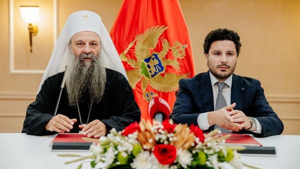 ПАТРИЈАРХ ПОРФИРИЈЕ: Темељни уговор био потребан и Црној Гори и СПЦ ПАТРИЈАРХ ПОРФИРИЈЕ: Темељни уговор био потребан и Црној Гори и СПЦ