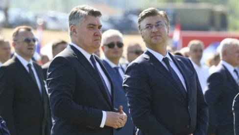 BLOKADA U VRHU HRVATSKE POLITIKE POLITIKE: Milanović i Plenković zaustgavili zbog sukoba najvažnije odlike