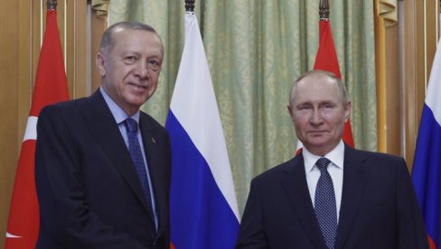 ERDOGAN OČEKUJE SUSRET SA PUTINOM LICEM U LICE Sastanak dvojice lidera može biti održan u septembru