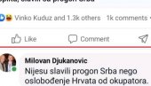 СРБИ СУ ОКУПАТОРИ! Скандалозна порука функционера Фудбалског савеза Црне Горе (ФОТО)