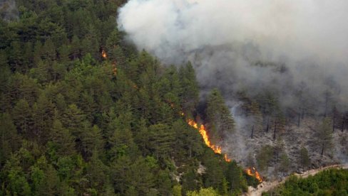 VATRA SE NE SMIRUJE DEVETI DAN: Meštani i vatrogasci odbijali vatru od kuća