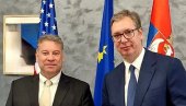 VUČIĆ SUTRA SA ESKOBAROM: Specijalni izaslanik SAD za Zapadni Balkan stiže u Beograd VUČIĆ SUTRA SA ESKOBAROM: Specijalni izaslanik SAD za Zapadni Balkan stiže u Beograd