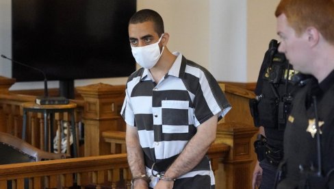 ХАДИ МАТАР ПРОГЛАШЕН КРИВИМ ЗА ПОКУШАЈ УБИСТВА САЛМАНА РУЖДИЈА:Казна ће бити изречена 23. априла ХАДИ МАТАР ПРОГЛАШЕН КРИВИМ ЗА ПОКУШАЈ УБИСТВА САЛМАНА РУЖДИЈА:Казна ће бити изречена 23. априла