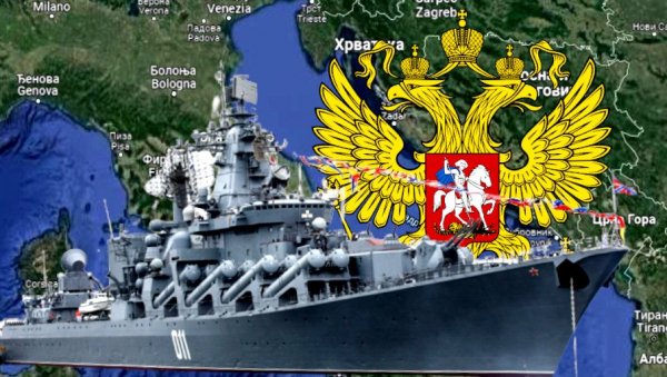 РУСКА ФЛОТА УПЛОВИЛА У ЈАДРАН И УЗНЕМИРИЛА НАТО: Адмирал Драгоне поручио - Јачају присуство, навикните се на њих РУСКА ФЛОТА УПЛОВИЛА У ЈАДРАН И УЗНЕМИРИЛА НАТО: Адмирал Драгоне поручио - Јачају присуство, навикните се на њих