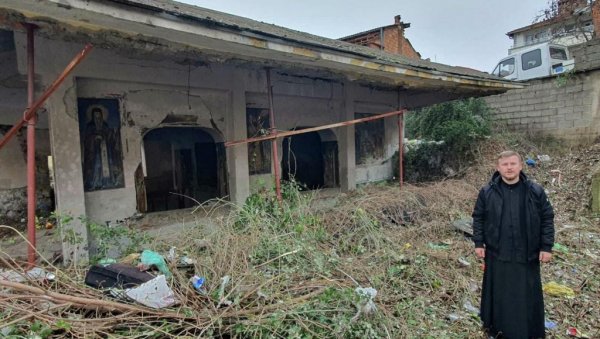 ПОМОЗИМО ОБНОВУ РАЈКОВЕ ЦРКВЕ: У току је реконструкција светиње у Призрену, коју су 1999. минирали албански екстремисти (ФОТО) ПОМОЗИМО ОБНОВУ РАЈКОВЕ ЦРКВЕ: У току је реконструкција светиње у Призрену, коју су 1999. минирали албански екстремисти (ФОТО)