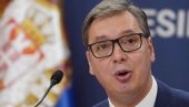 МЕНЕ СЕВЕРИНА НЕ ЗАНИМА, МЕНЕ ЗАНИМА СРПСКА ТРОБОЈКА Вучић: Блокадери желе предсеника који би клечао на коленима