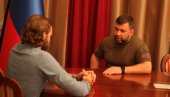 ZA DONBAS JE RAT ZAVRŠEN 24. FEBRUARA: Denis Pušilin, predsednik Donjecke Narodne Republike, govori za Novosti