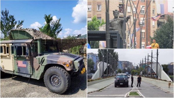 ЕКИПА НОВОСТИ НА КОСОВУ И МЕТОХИЈИ: У српским срединама влада напетост, америчке трупе на путевима (ФОТО/ВИДЕО) ЕКИПА НОВОСТИ НА КОСОВУ И МЕТОХИЈИ: У српским срединама влада напетост, америчке трупе на путевима (ФОТО/ВИДЕО)