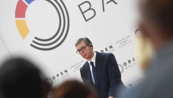ПОНОСАН НА ПРИЈАТЕЉСТВО И САРАДЊУ: Вучић након Самита у оквиру иницијативе Отворени Балкан ПОНОСАН НА ПРИЈАТЕЉСТВО И САРАДЊУ: Вучић након Самита у оквиру иницијативе Отворени Балкан