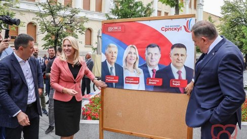 CIK: Dodik vodi sa 48,18 odsto glasova,Trivić ima 43,43 odsto