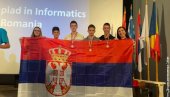 TRI MEDALJE ZA SRPSKE UČENIKE: Uspeh naše ekipe na juniorskoj balkanskoj informatičkoj olimpijadi u Rumuniji