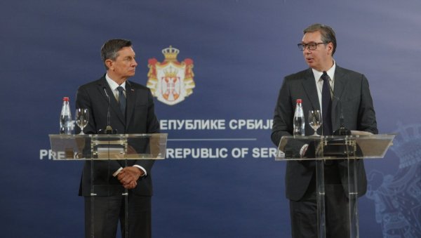 СРБИЈА СЕ РУКОВОДИ САМО СВОЈИМ ИНТЕРЕСИМА Вучић: Сит сам свих из Европе и света ко ће где да ми лупа шамаре СРБИЈА СЕ РУКОВОДИ САМО СВОЈИМ ИНТЕРЕСИМА Вучић: Сит сам свих из Европе и света ко ће где да ми лупа шамаре