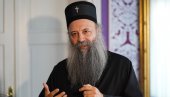 ПАТРИЈАРХ ПОРФИРИЈЕ: Литургију на Божић служићу у Храму Светог Саве - у Пећку патријаршију ћу у складу са својим програмом