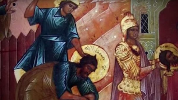 ДАНАС ЈЕ УСЕКОВАЊЕ ГЛАВЕ СВЕТОГ ЈОВАНА КРСТИТЕЉА: Верници су на строгом посту - ово се никако не ради ДАНАС ЈЕ УСЕКОВАЊЕ ГЛАВЕ СВЕТОГ ЈОВАНА КРСТИТЕЉА: Верници су на строгом посту - ово се никако не ради