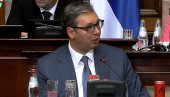 СКУПШТИНА УСВОЈИЛА ИЗВЕШТАЈ О КиМ: Вучић - Борба до коначне победе, нема признања тзв. Косова и пријема у УН (ВИДЕО) СКУПШТИНА УСВОЈИЛА ИЗВЕШТАЈ О КиМ: Вучић - Борба до коначне победе, нема признања тзв. Косова и пријема у УН (ВИДЕО)
