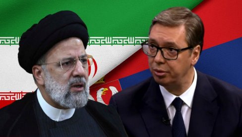 VUČIĆ RAZGOVARAO SA IRANSKIM PREDSEDNIKOM VUČIĆ RAZGOVARAO SA IRANSKIM PREDSEDNIKOM